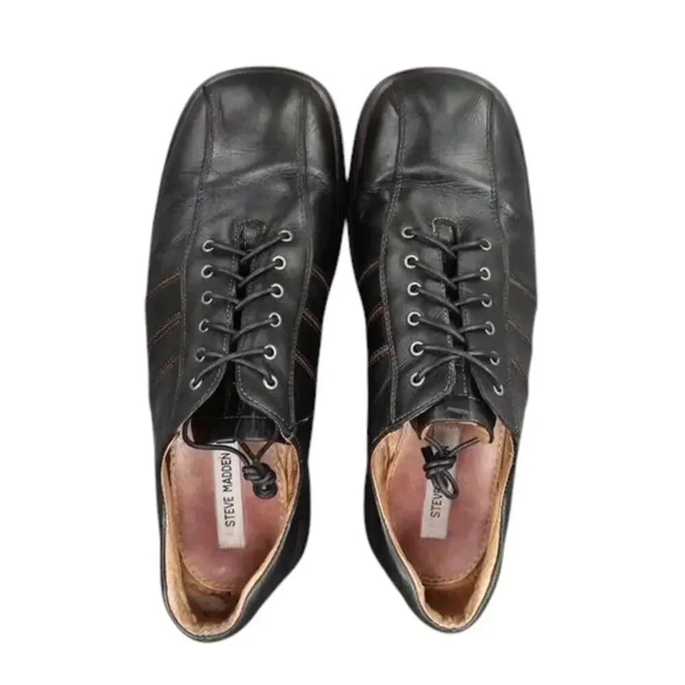 Steve Madden Shoes Mens 11.5 Oxford Classic Charter Leather Professional Formal